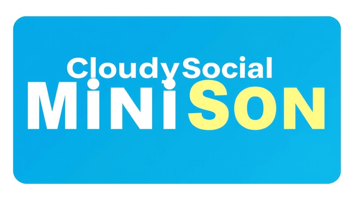cloudysocial minison