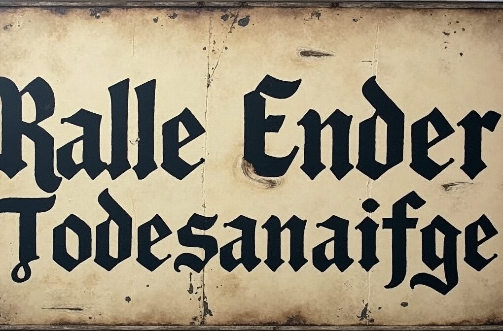 ralle ender todesanzeige