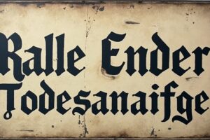 ralle ender todesanzeige