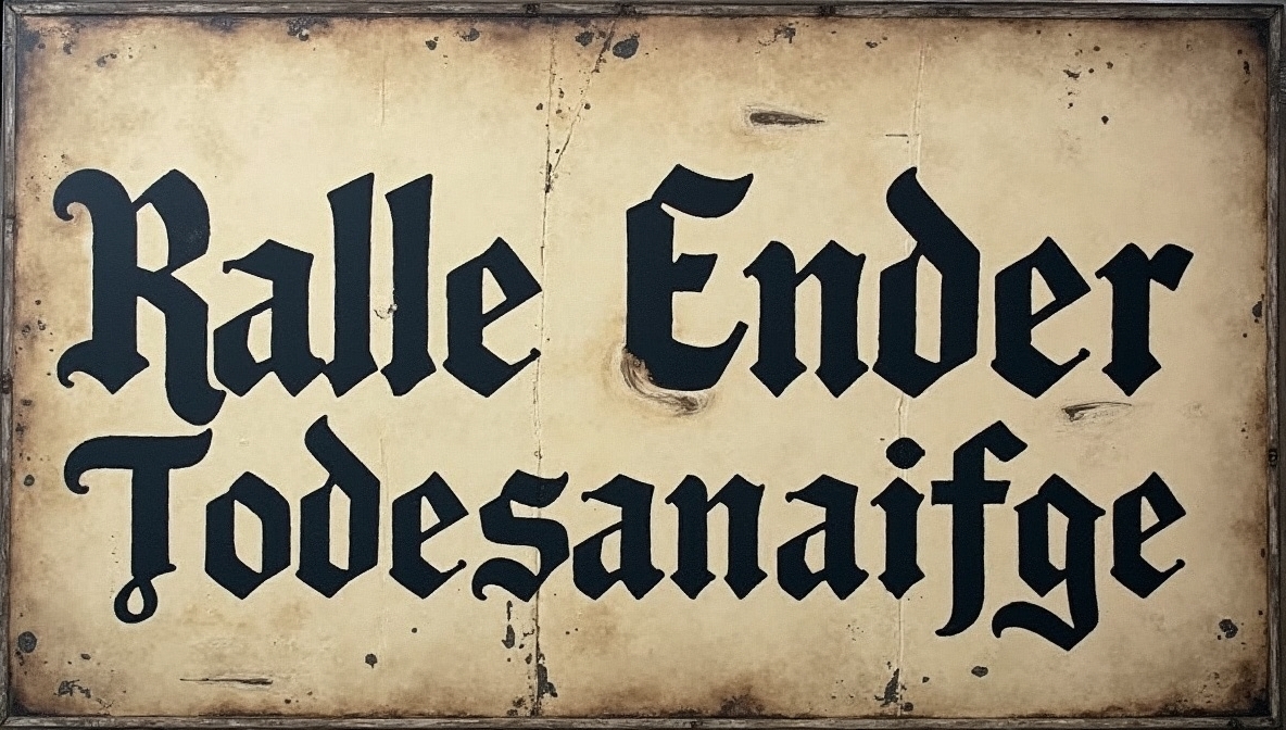 ralle ender todesanzeige